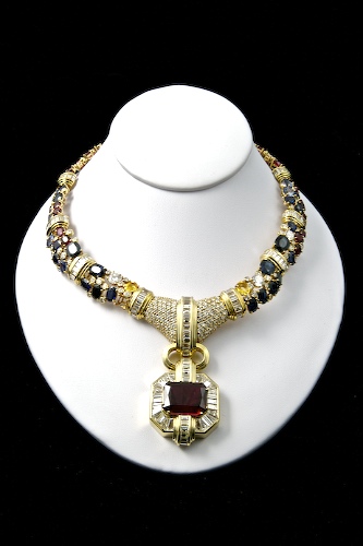 Necklaces at Rare Jewels International